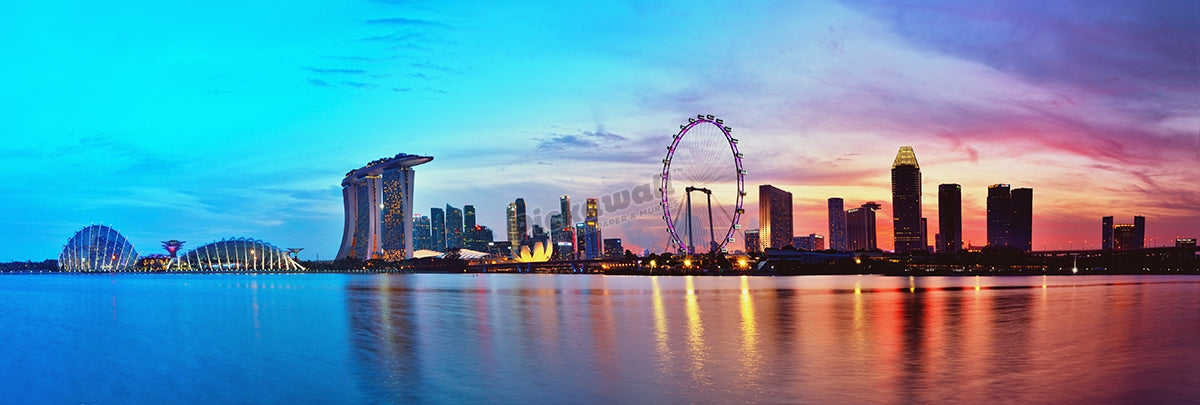 Singapore Cityscape Panorama