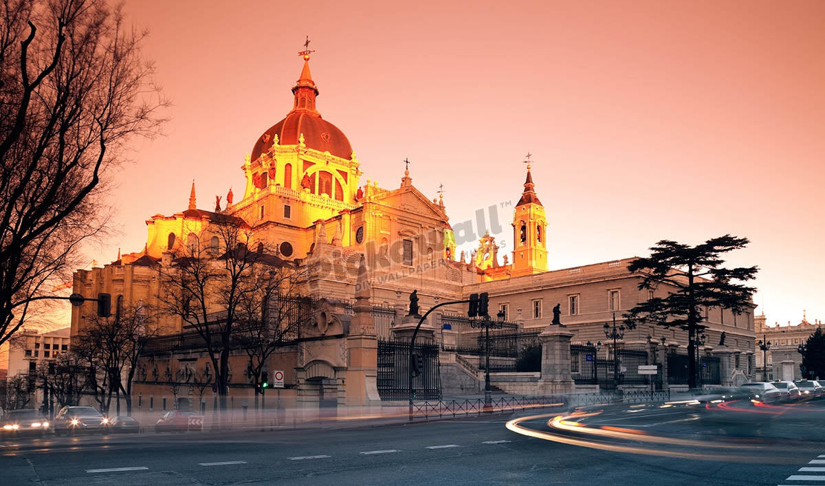 Cathedral Nuestra Senora de la Almudena in Madrid