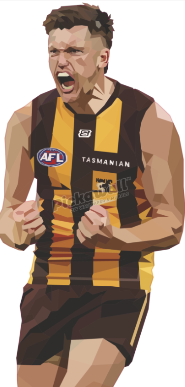 Mitch Lewis Decal by DG Designs X AFL - Mitch Lewis Decal by DG Designs image
