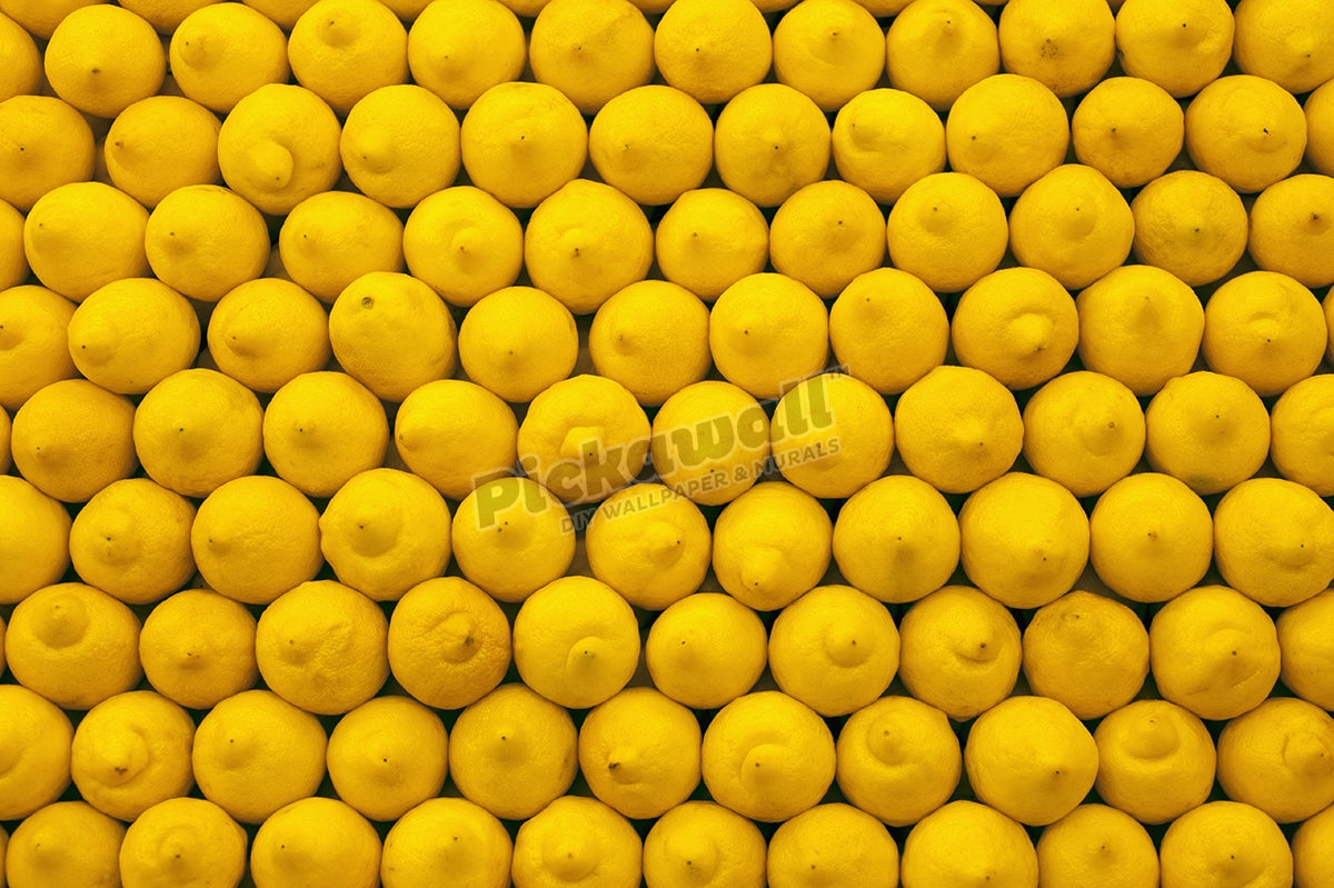 Lemons stacked