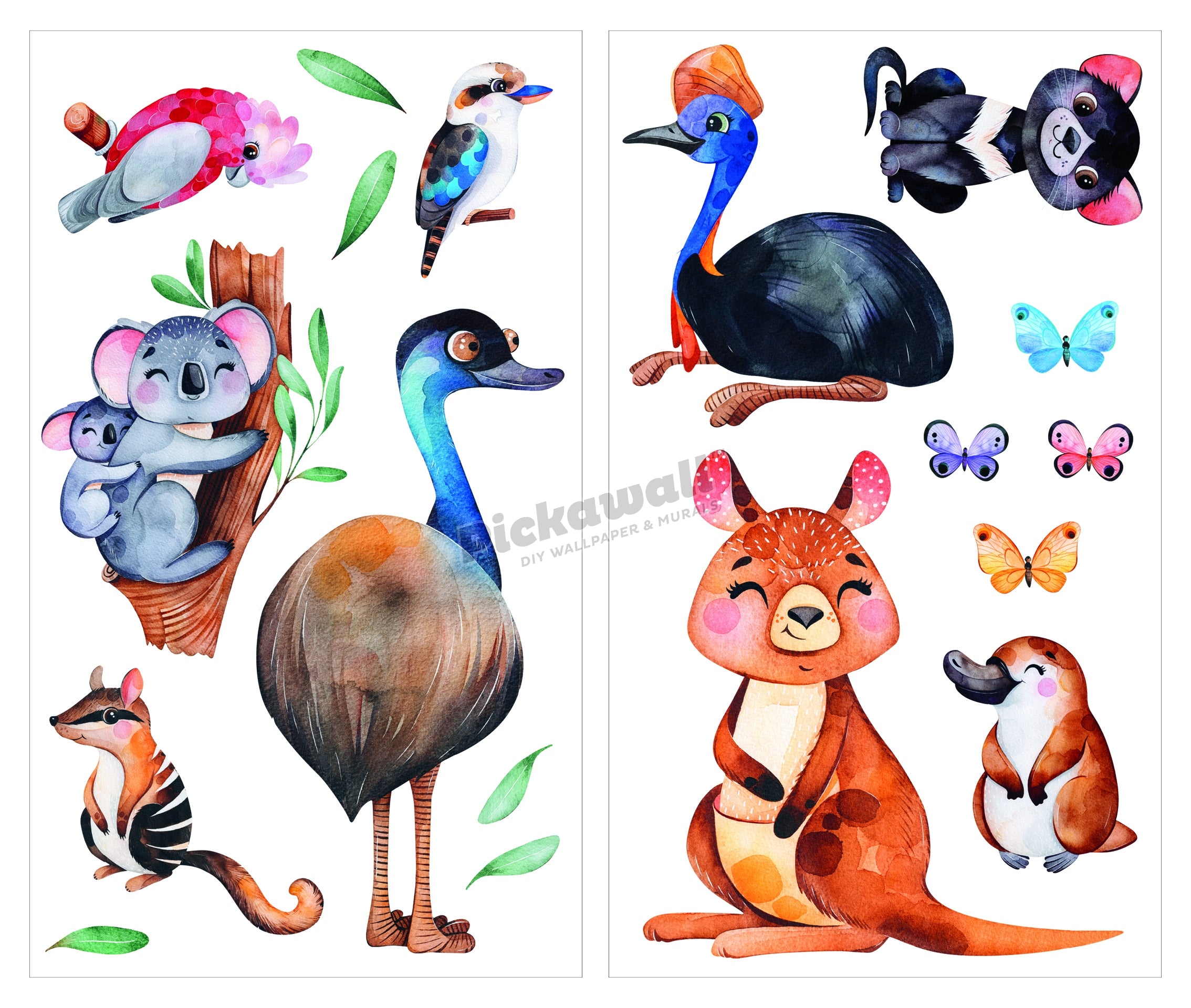 Australiana Decal Set - Pack 1, 18 decals image
