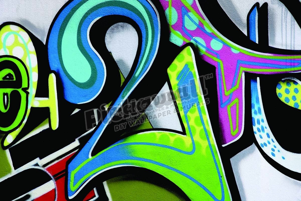 2' Graffiti street art - Pickawall