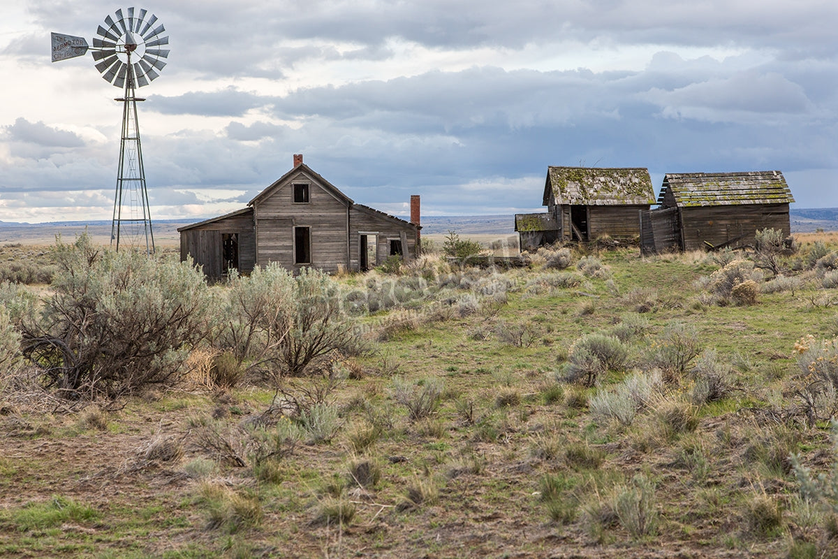 Abandoned farmstead near Kent