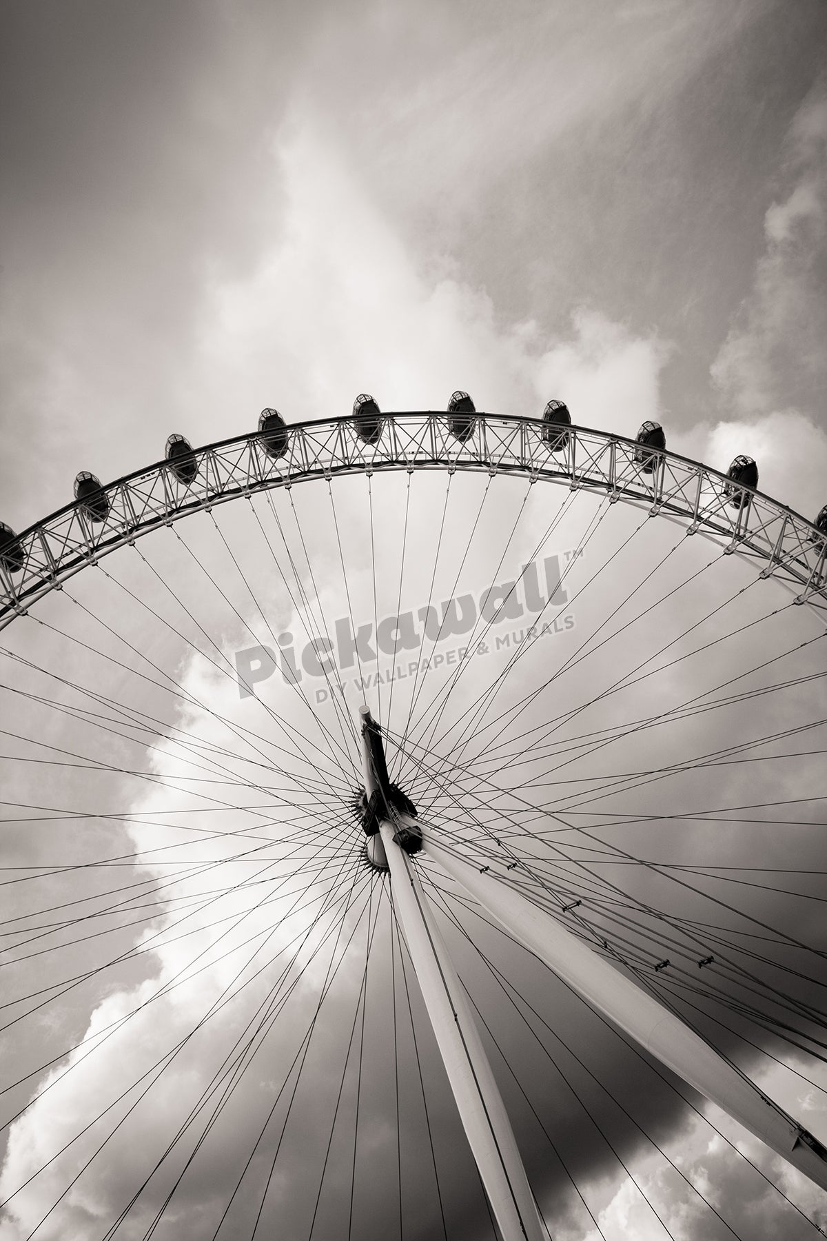 Black and White Photography - London Eye