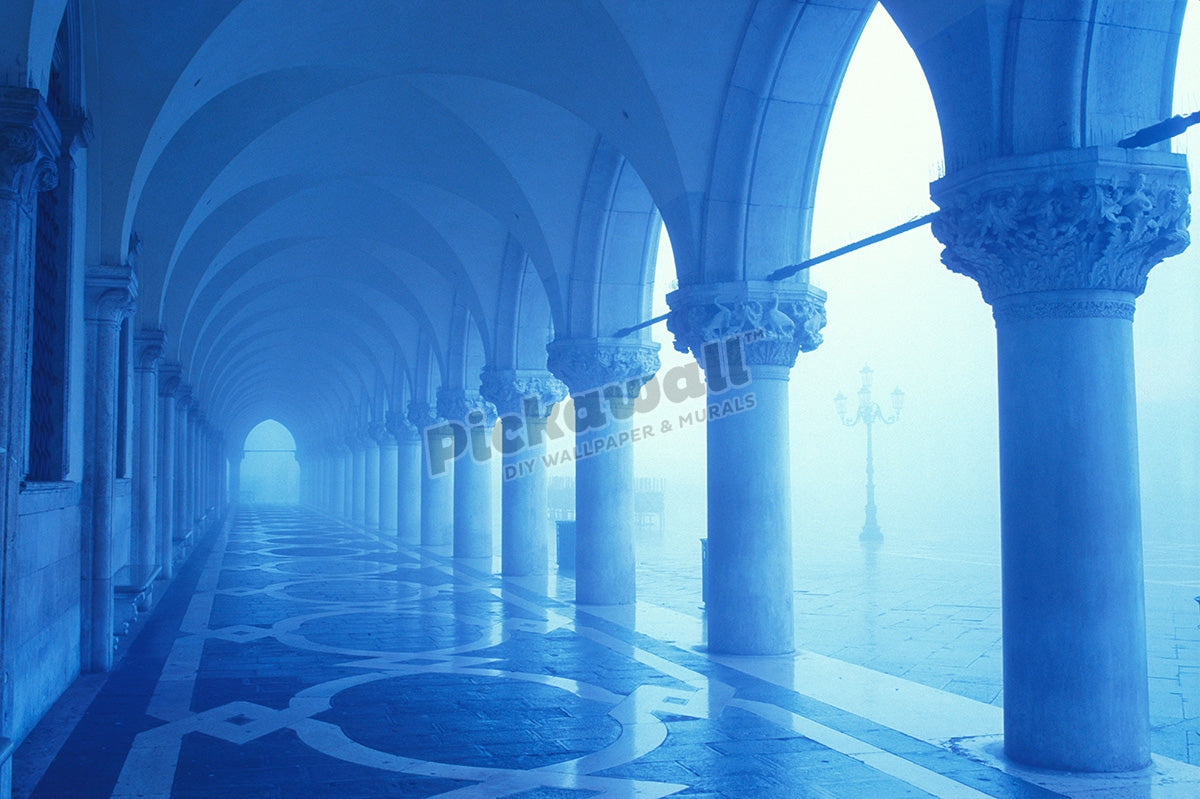 The Doge Palace columns'