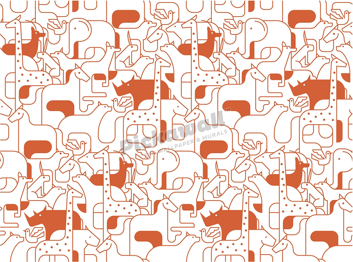 Kids nursery - animal pattern