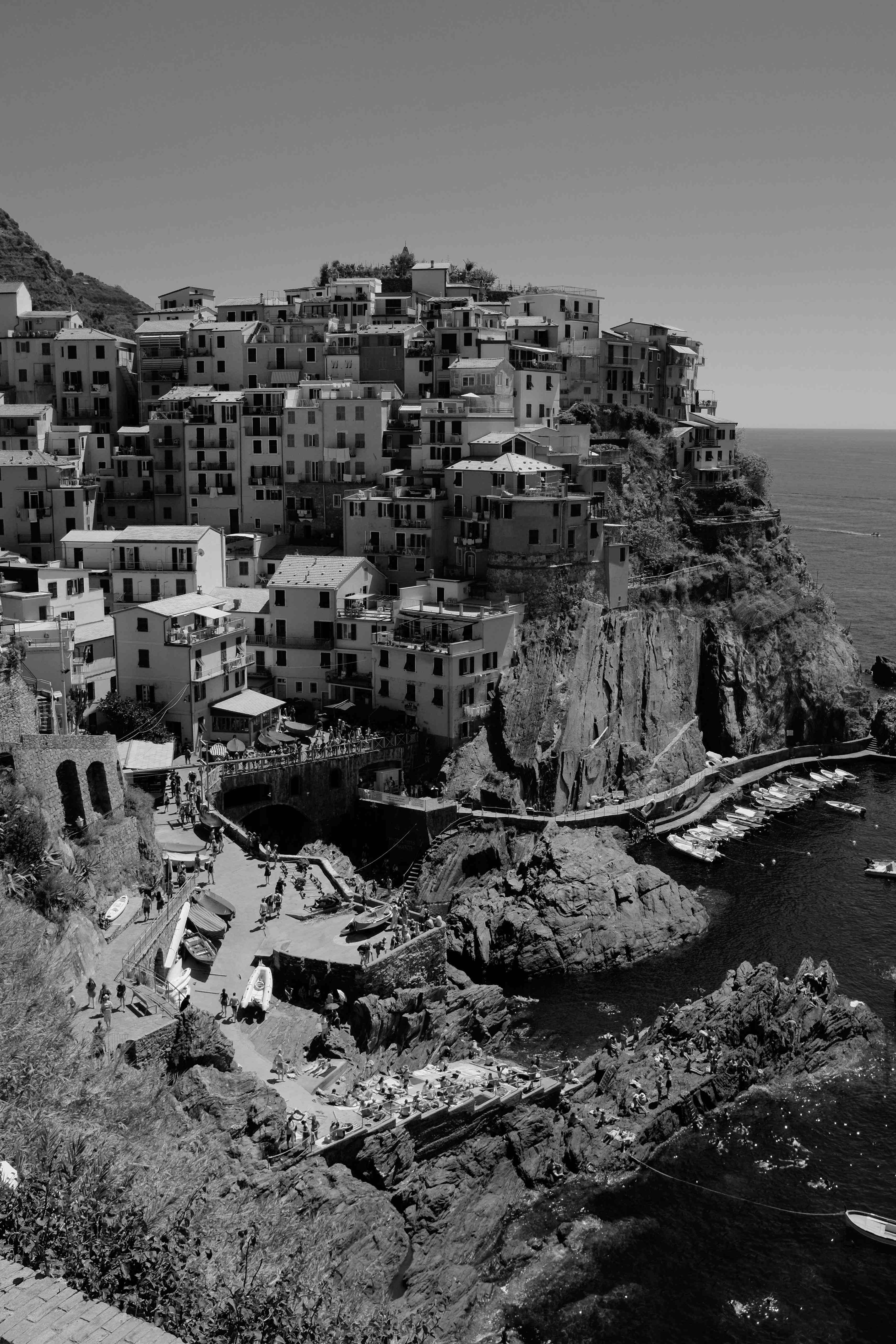 View of Manarola, Cinque Terre, Italy