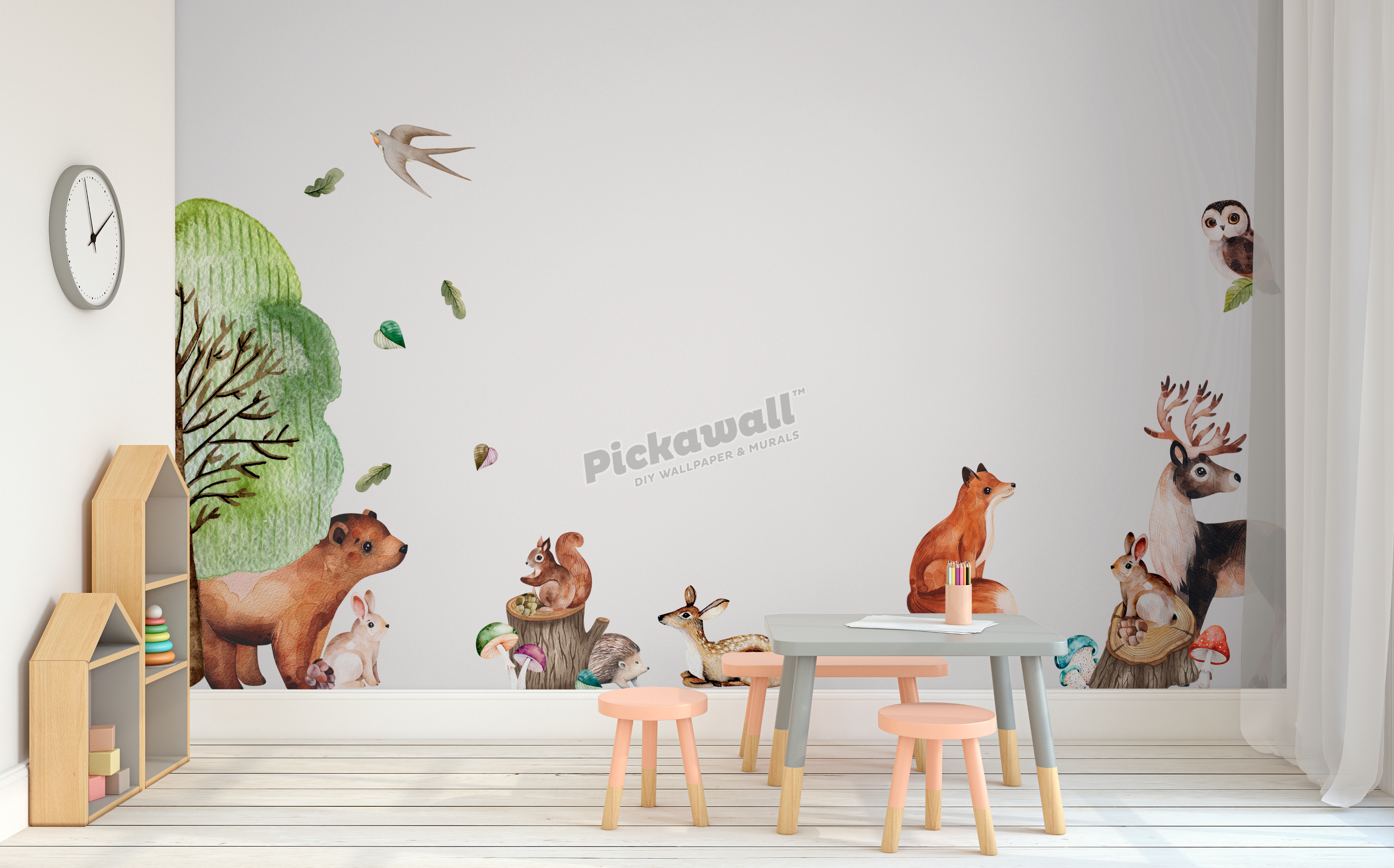 Woodland Creatures Decal Set