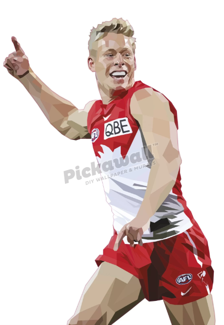 Isaac Heeney by DG Designs X AFL - Isaac Heeney Decal image