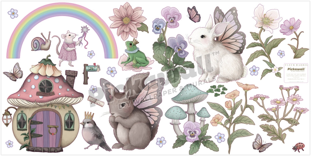 'Fairyland' Decals by Fleur Harris