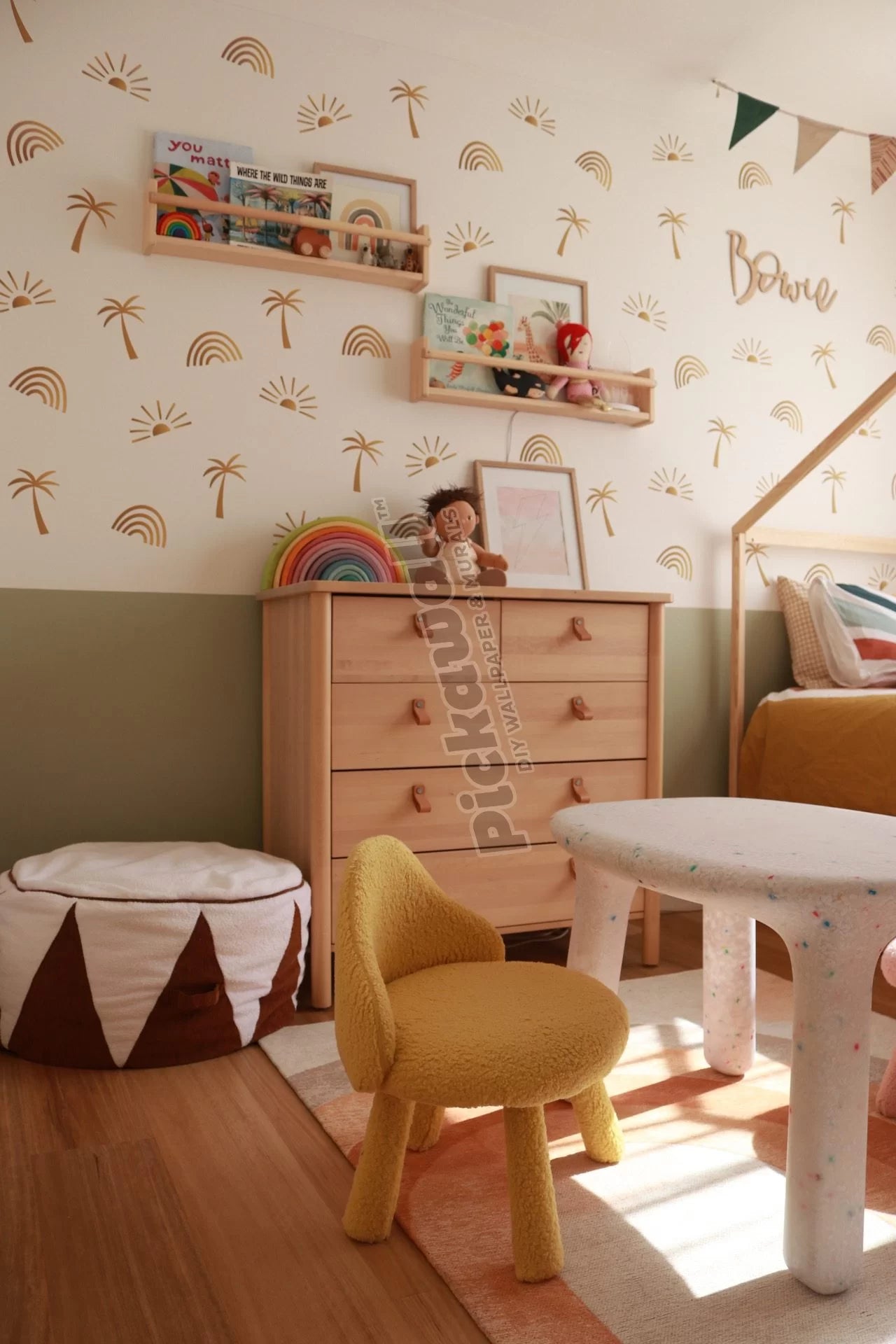 Golden Tropical Decals