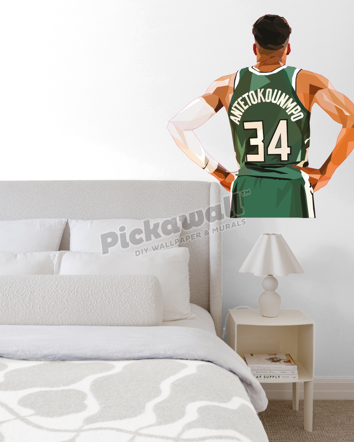 Giannis Antetokounm NBA Jersey Decal by DG Designs