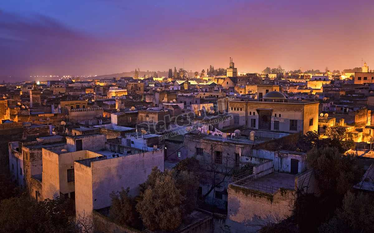 Daybreak in Fez, Morocco