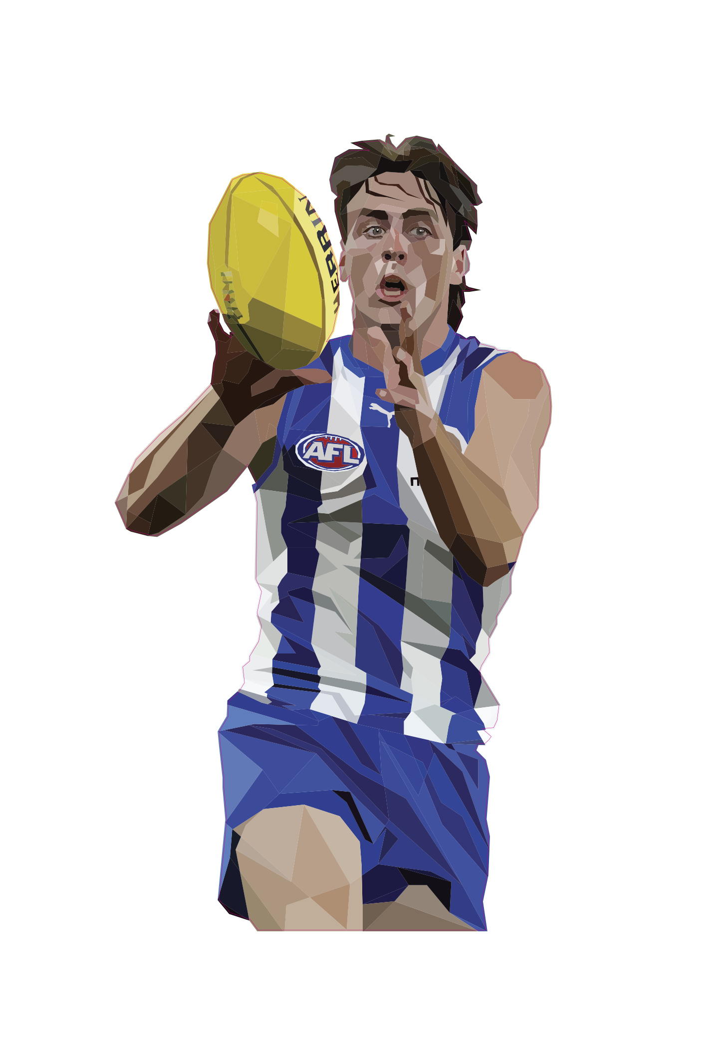 George Wardle Decal by DG Designs X AFL - George Wardle DG AFL Decal image