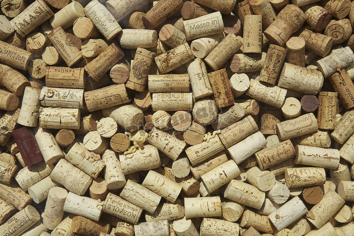 Display of corks at a restaurant in Washington, DC