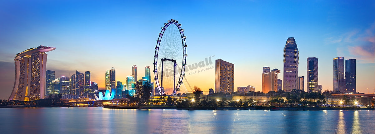 singapore skyline panoramic