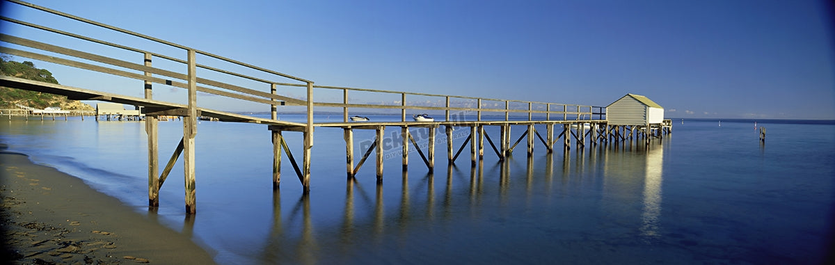 boat jetty, portsea, victoria