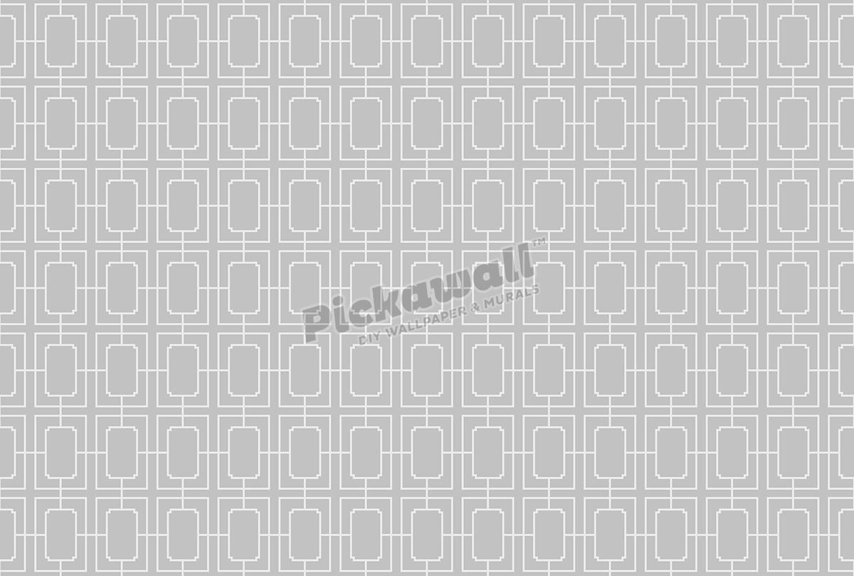 Grey geometric tile pattern - Ben and Danielle HR, VIC House