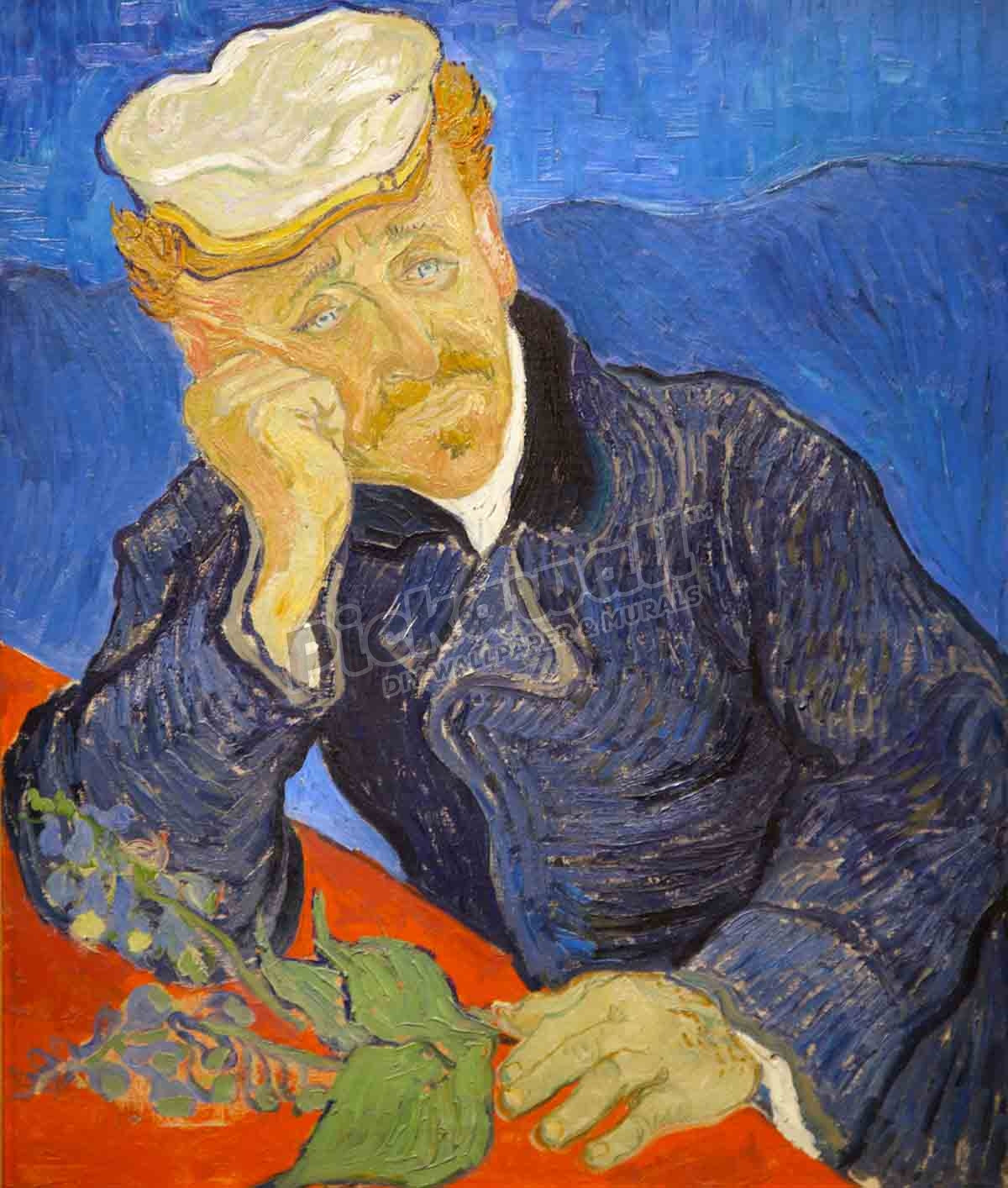 Dr Paul Gachet, 1980, by Vincent van Gogh