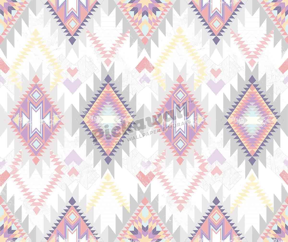 Pink aztec pattern