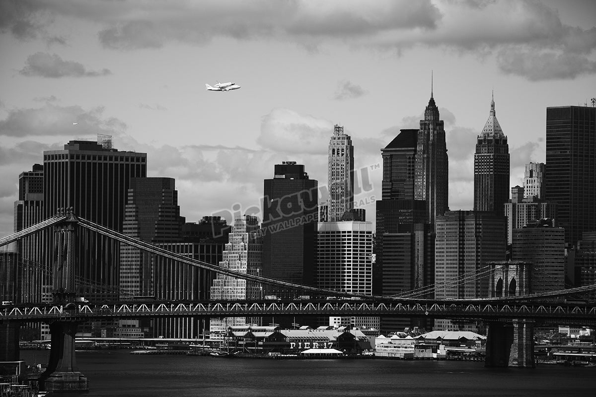 Enterprise over NYC