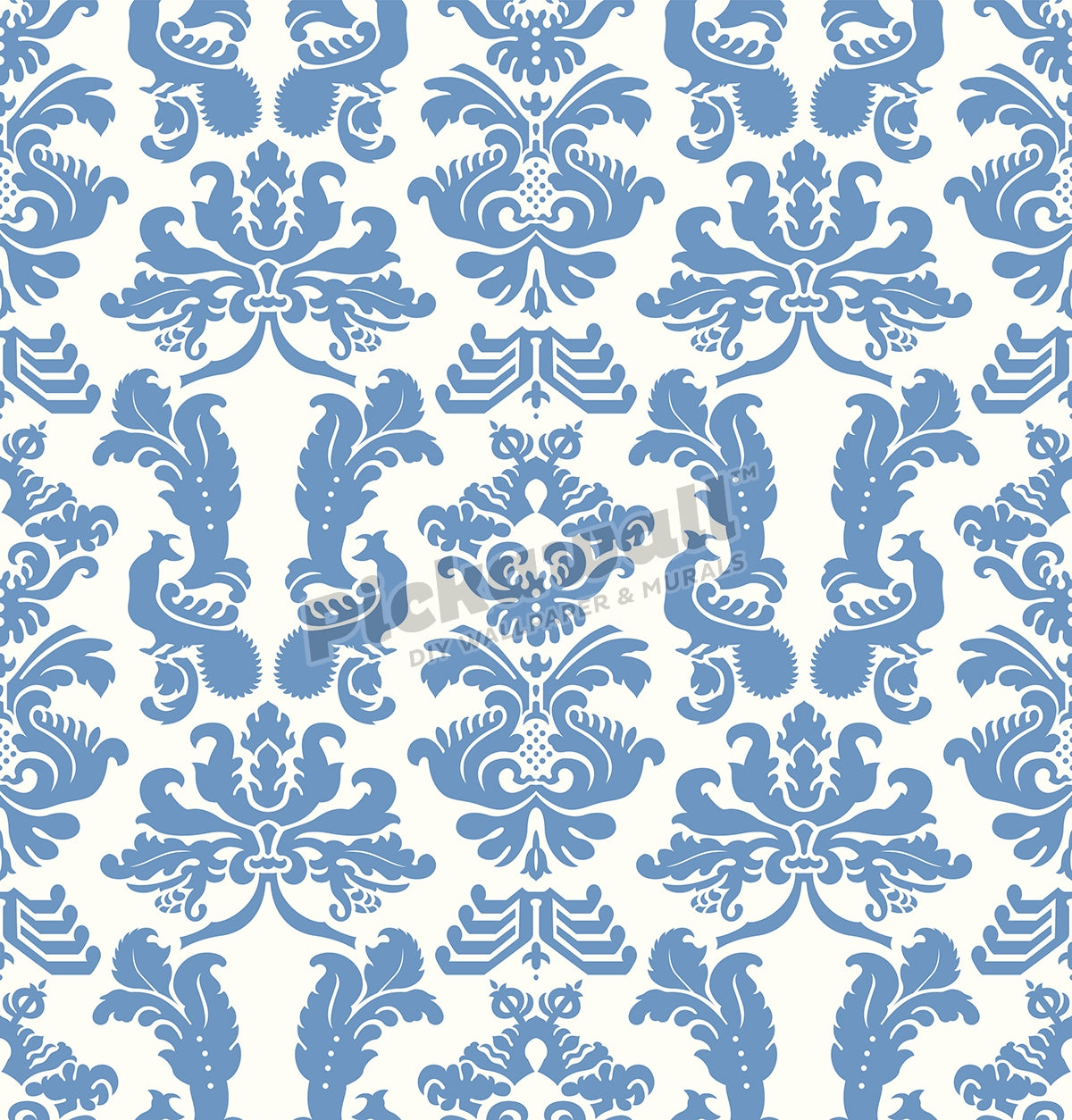 Blue and white Wallpaper