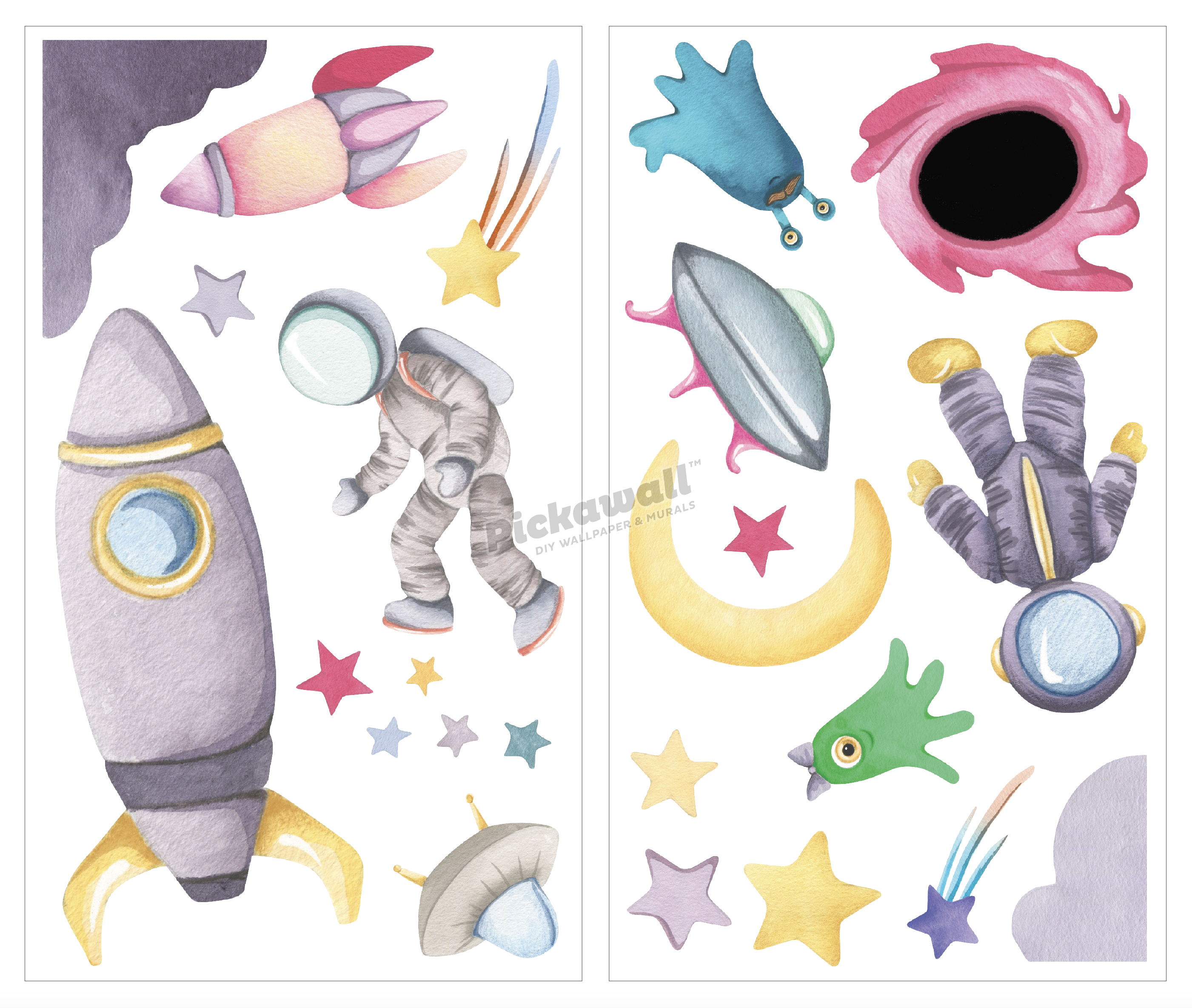 Outerspace Decal Set