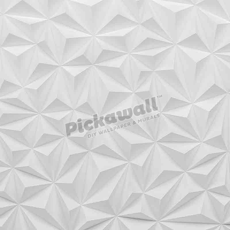 Abstract white triangle spike - Pickawall