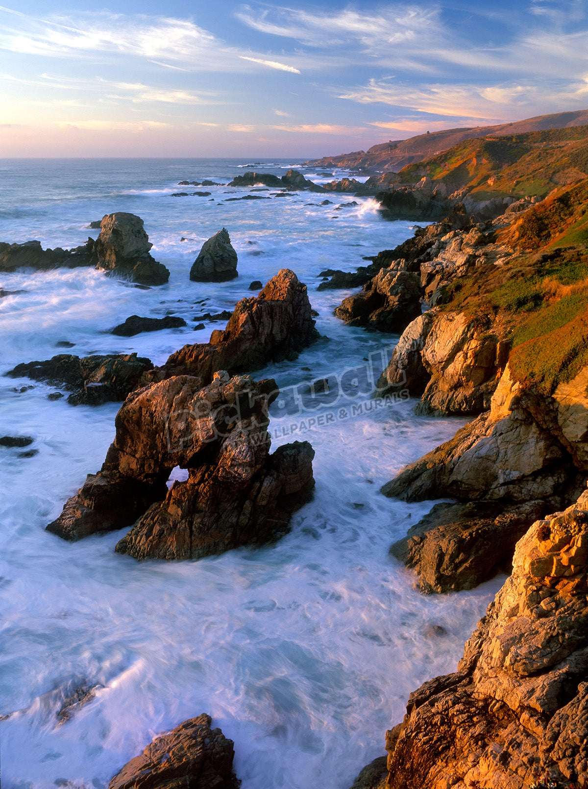 Marine Arch along the Big Sur Coast