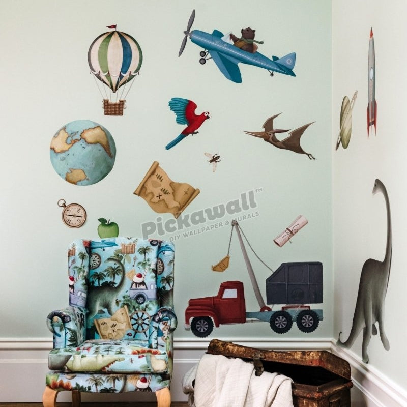 'Adventure Land' Decals by Fleur Harris - Pickawall