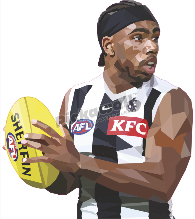 Isaac Quaynor Decal by DG Designs X AFL - Isaac Quaynor Decal by DG Designs image
