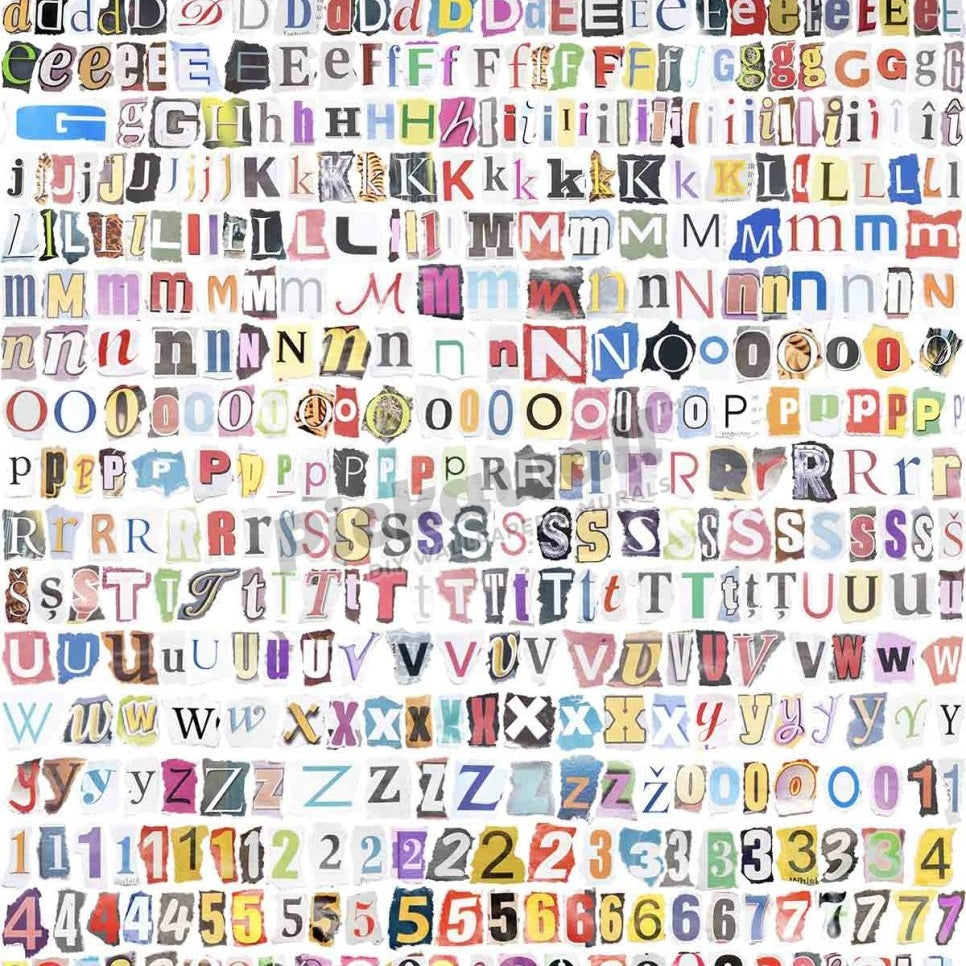 alphabet and symbols. - Pickawall