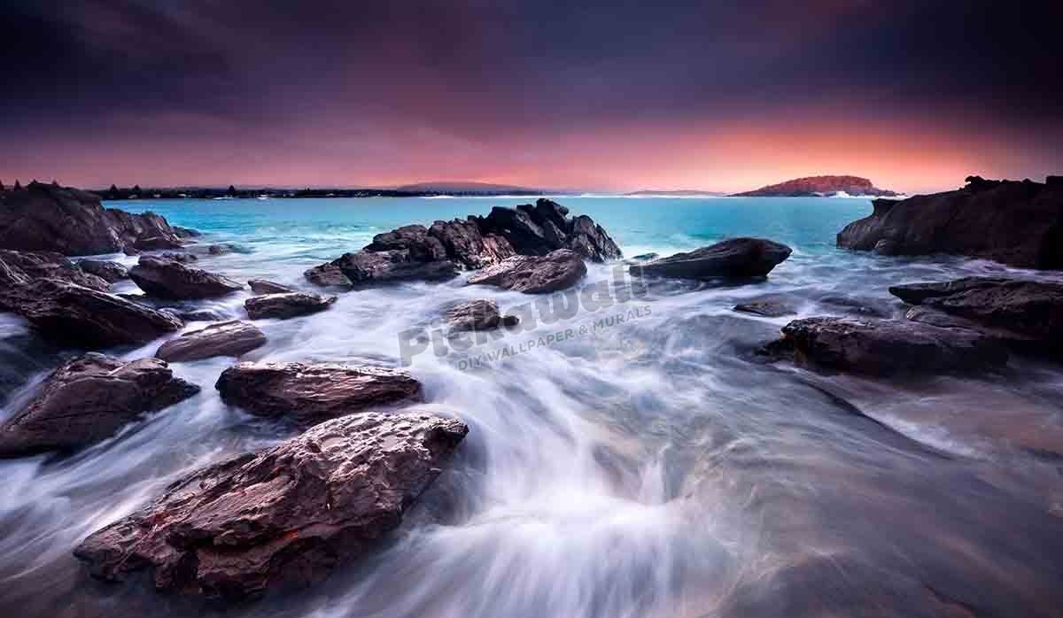 Amazing Sunrise Over Australian Beach - Pickawall