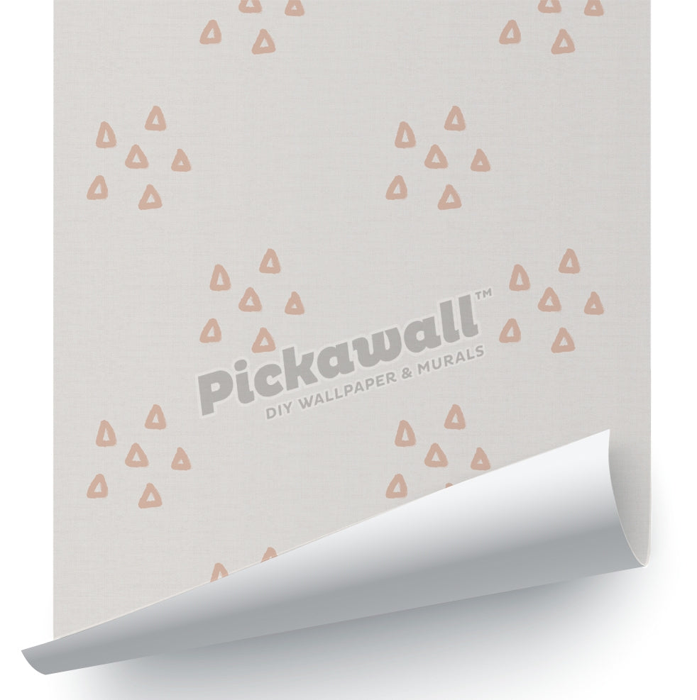 Triangles By Liberty Interiors - Beige Reverse image