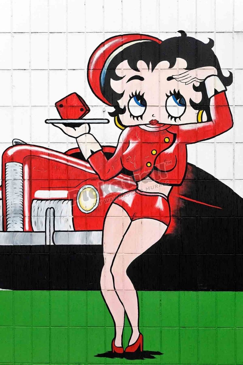 Betty Boop Waitress - Pickawall