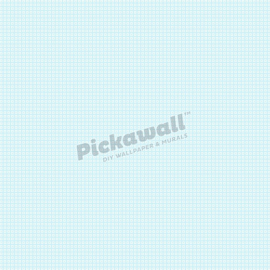 Blue with white squares - Pickawall