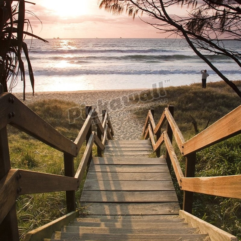Boardwalk to beach - Pickawall