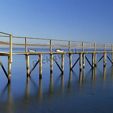 boat jetty, portsea, victoria - Pickawall