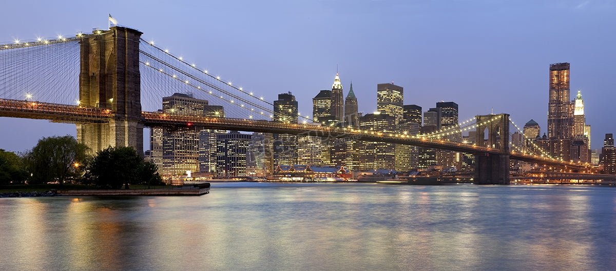 Brooklyn Bridge and Lower Manhattan - Pickawall