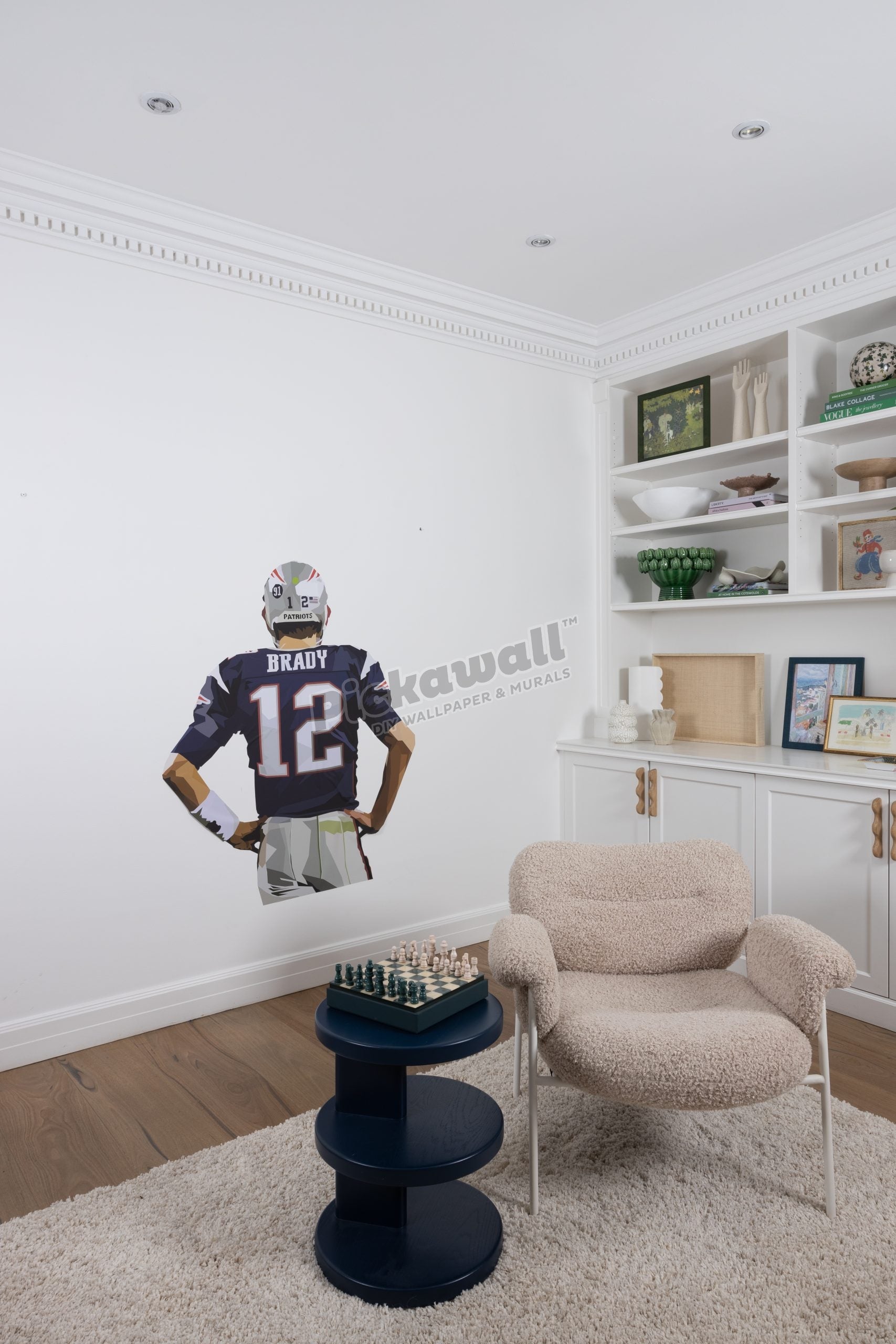 Brady NFL Jersey Decal by DG Designs