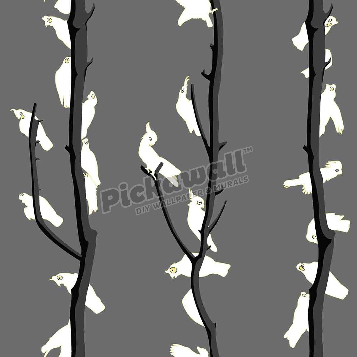 Cockatoo pattern - Pickawall