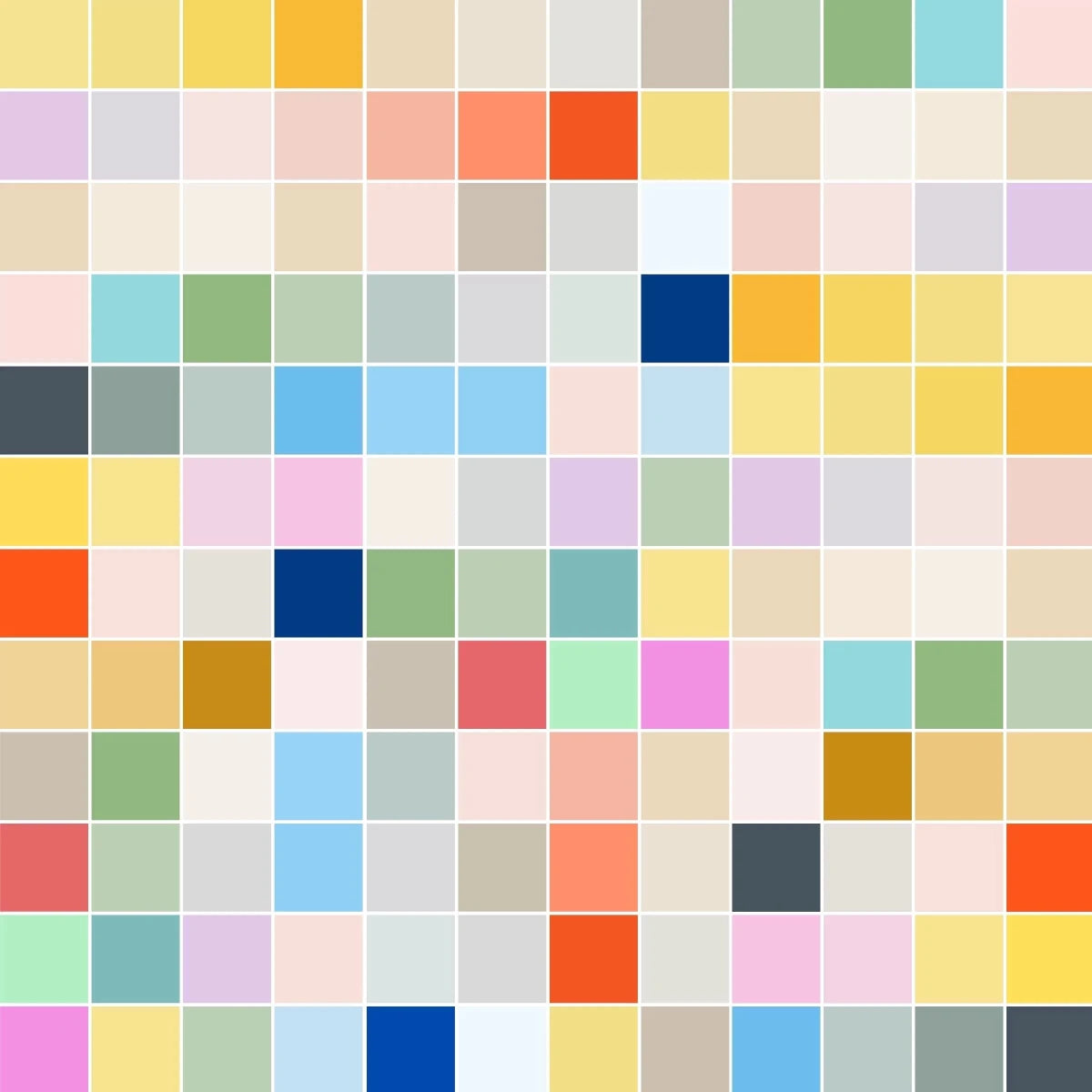 Colour Swatch Bed Head - Pickawall