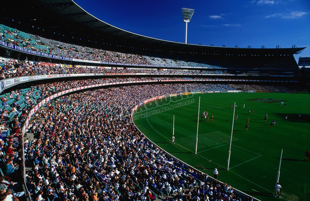 Crowds in the Southern Stand, MCG - Pickawall
