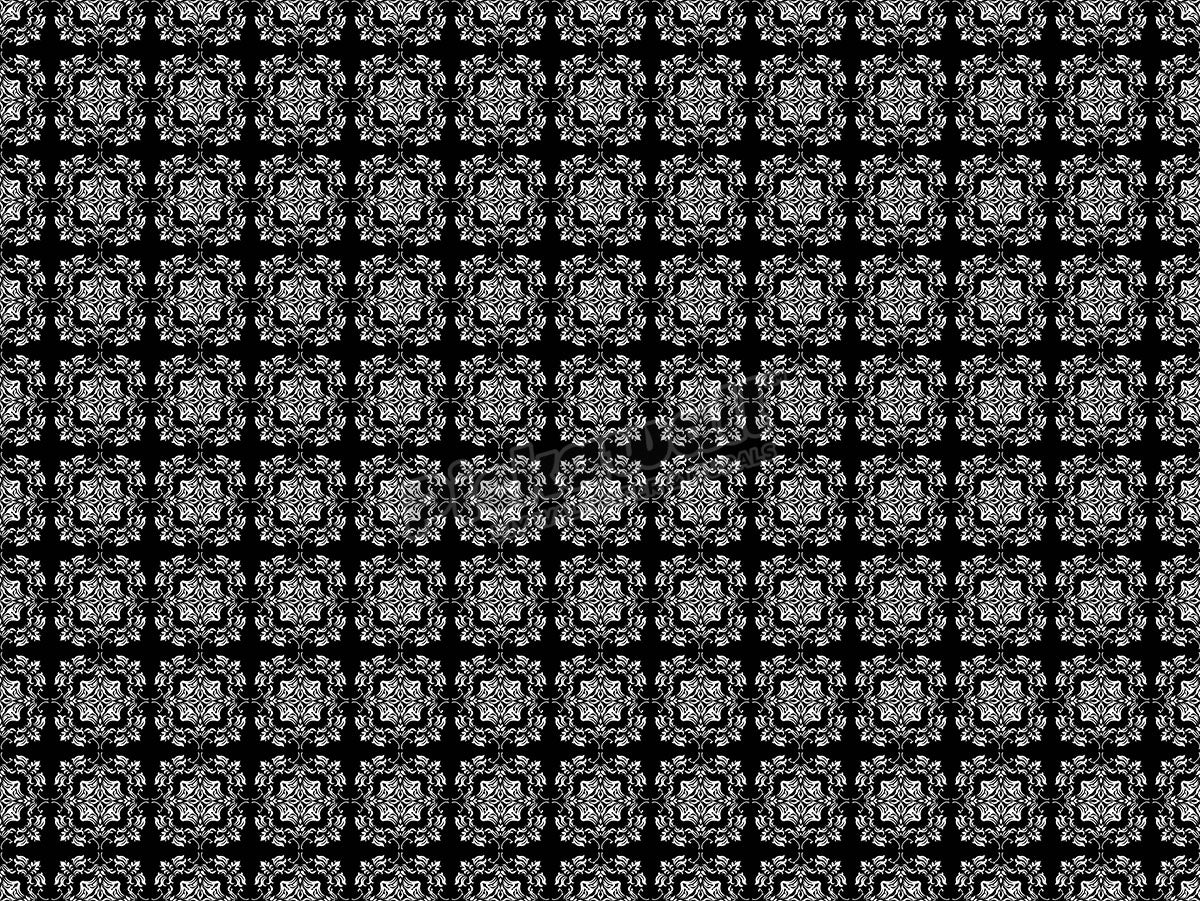 Black and white tile