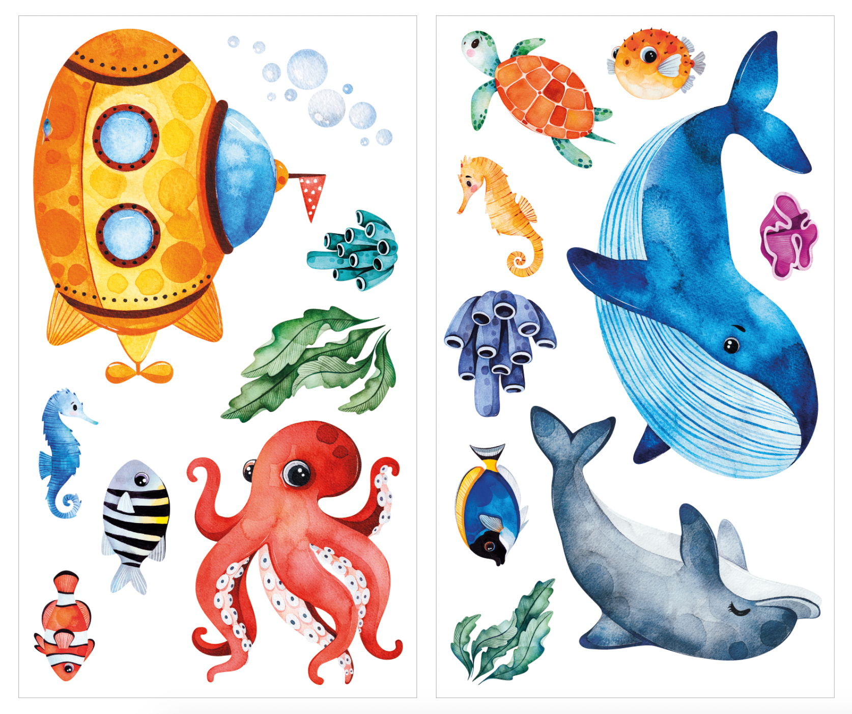 Under the Sea Decal Set - Under the Sea Decals image