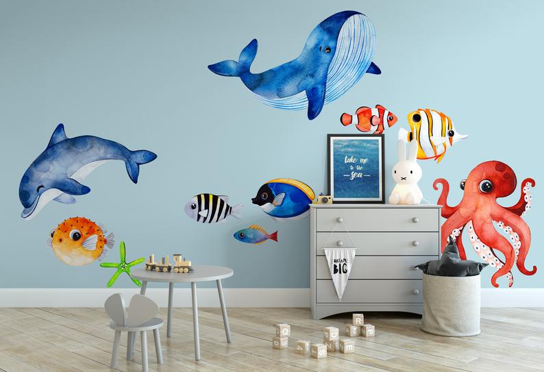 Under the Sea Decal Set