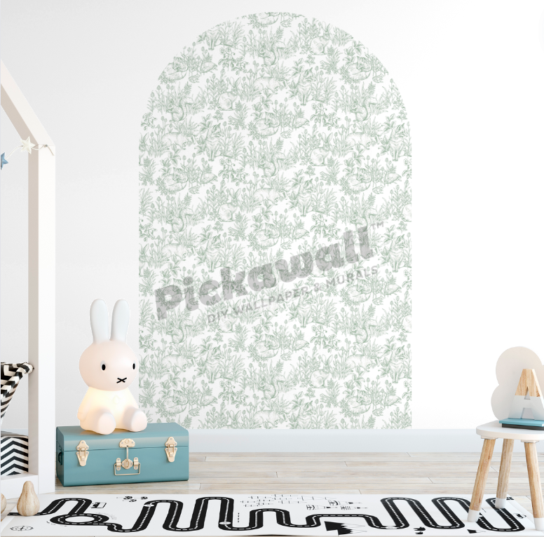 Pattern Arch Decal - Forest Friends Arch image