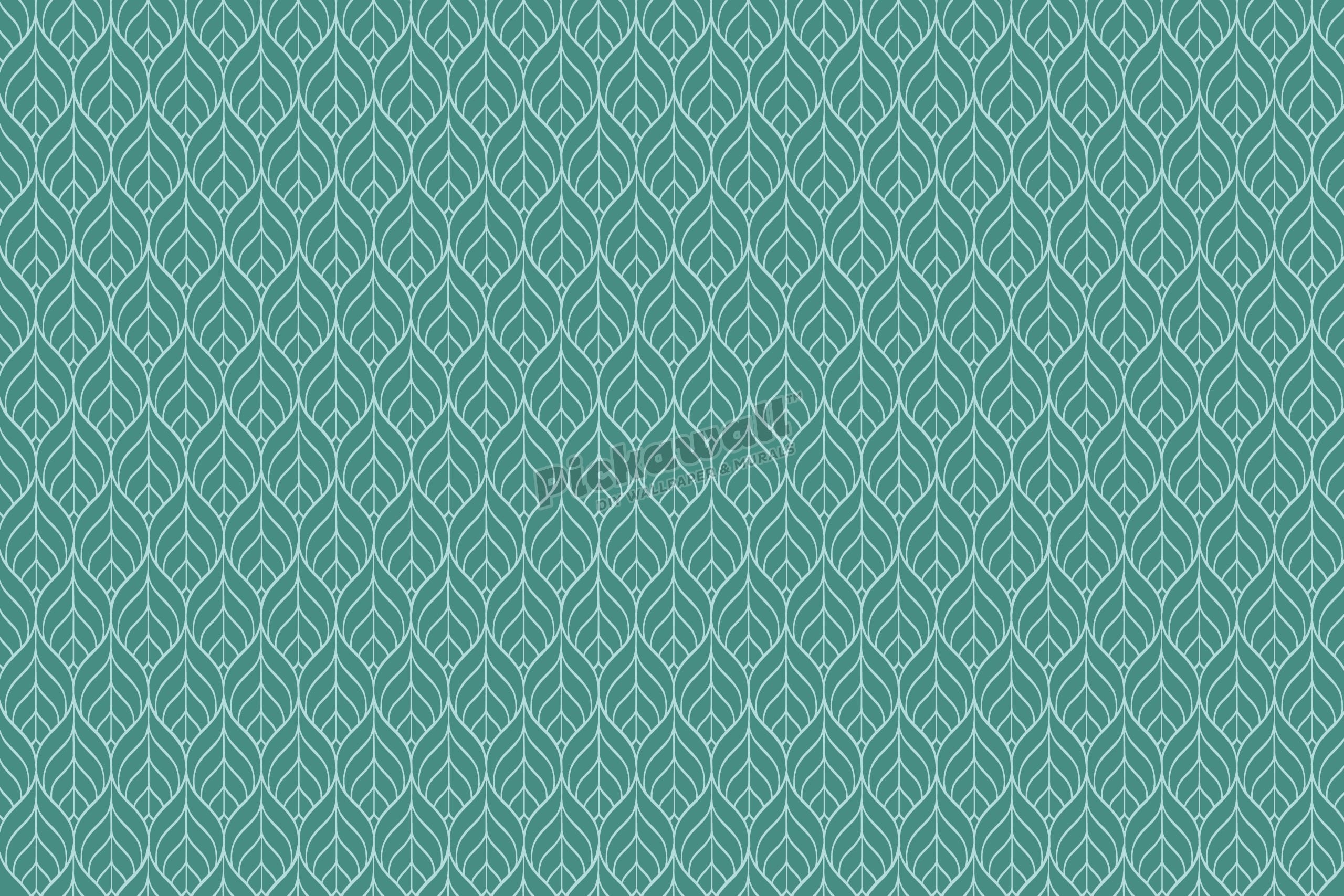 Peacock Cyan by Loren Shoemark