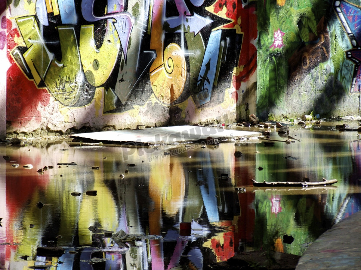 Wonderful colourful reflection