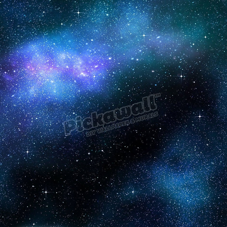 deep outer space background with stars and nebula - Pickawall